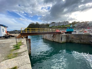 New lockgate could be in place at harbour by end of next month