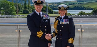 Cornish born captain takes command at HMS Raleigh