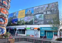 Parts of St Austell town centre brightened up with new banners