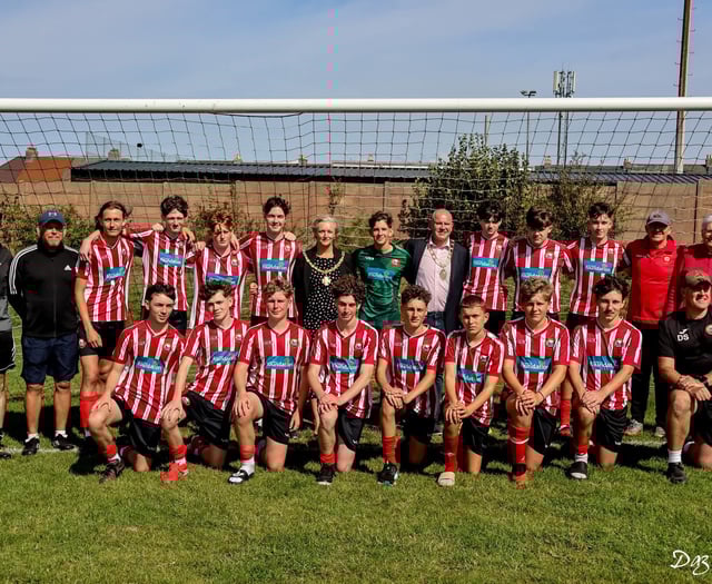 New goalposts honour memory of lifelong football fan