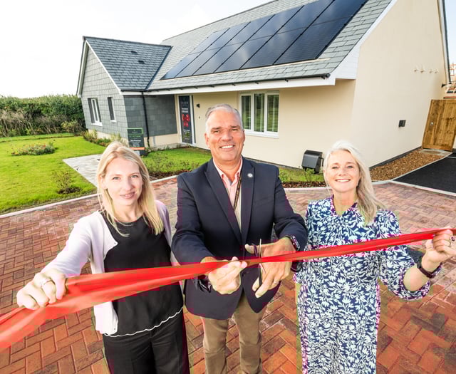 Councillor opens new development launched in Padstow 