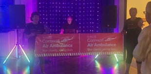 Two ladies dance the night away for charity 