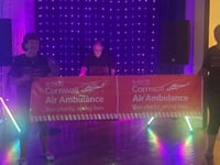 Two ladies dance the night away for charity 