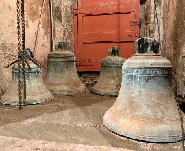 Villagers in South Hill celebrate return of church bells