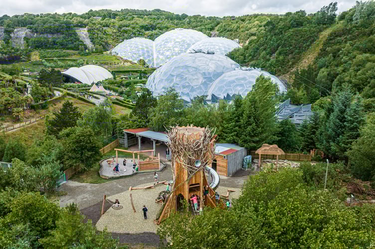 Visionary architect Sir Nicholas Grimshaw designed the Eden Project’s striking geodesic domes