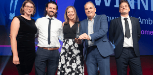 Air ambulance charity flying high after national award