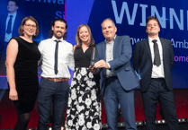 Air ambulance charity flying high after national award