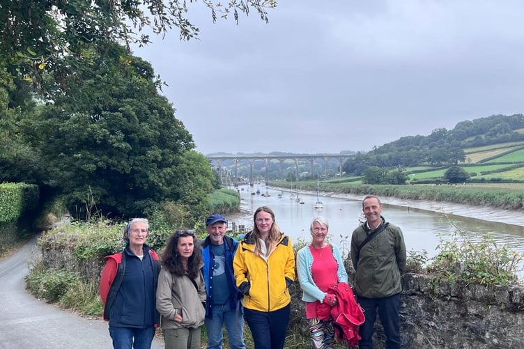 Members of the Calstock campaigning group Drip Drip met with South East Cornwall MP Anna Gelderd to discuss water quality of the Tamar.