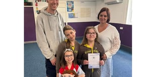 Rare award for fighting spirit
