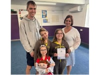 Rare award for fighting spirit