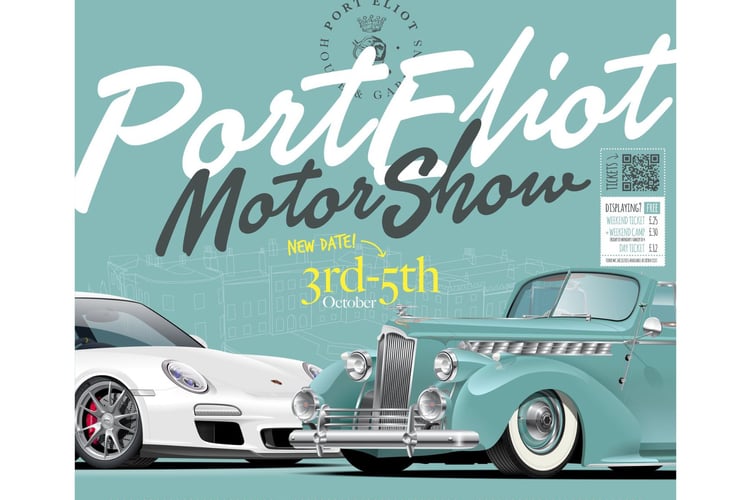 The Port Eliot Motor Show runs from Friday October 3 to Sunday, October 5