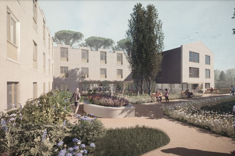 The proposed new Hendra Court care home in Par.