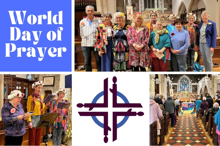 Images from the World Day of Prayer services held in St Austell earlier this year.