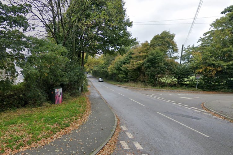 A general view of the junction between Porthpean Road and Duporth Road. (Picture: Google)
