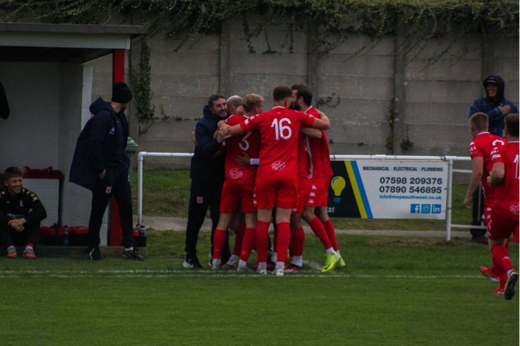 Newquay v Clevedon, Shaun Middleton.