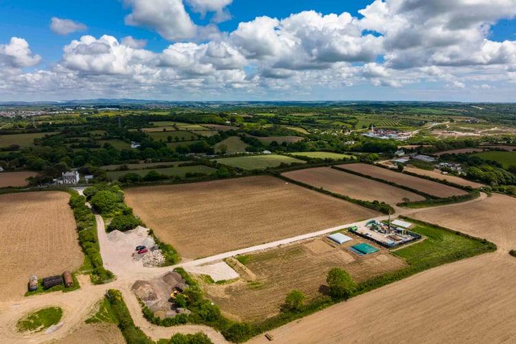 A Cornish Lithium site near Chacewater.