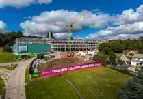 New building taking shape as campus is being transformed