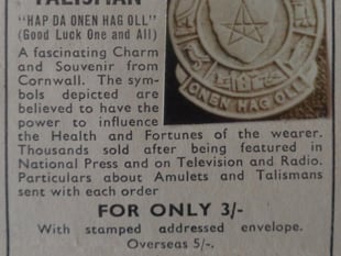 Times Past: ‘Hap Da’, good luck for three shillings!