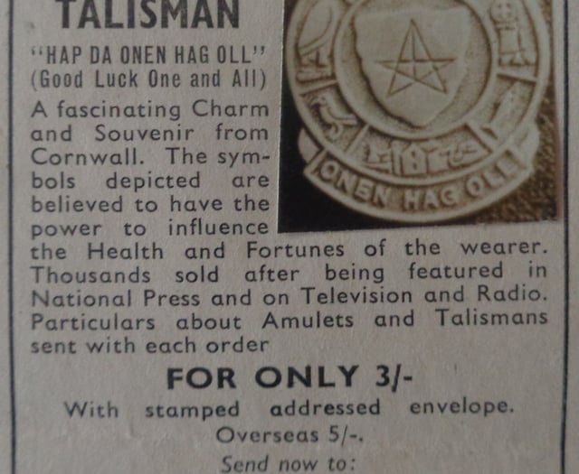 Times Past: ‘Hap Da’, good luck for three shillings!