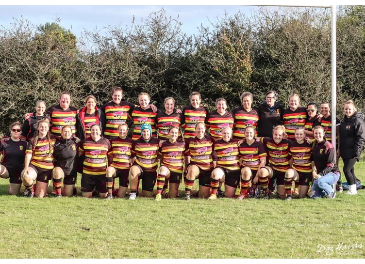 Saltash Ladies at Plymouth Argaum.