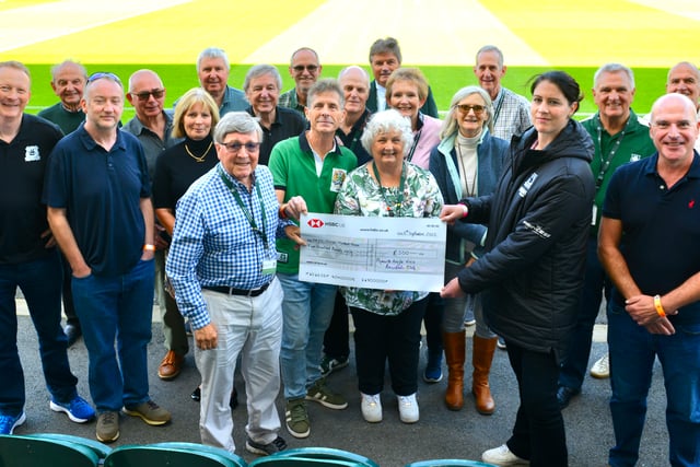 Argyle vice presidents show their support on and off the pitch