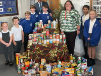 School spreads kindness with generous harvest donations
