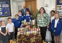 School spreads kindness with generous Harvest donations