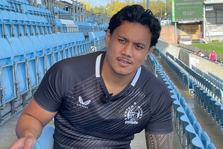 Australian international Len Ikitau has arrived at the Exeter Chiefs following his move from the Brumbies (Picture: Cornish Times)