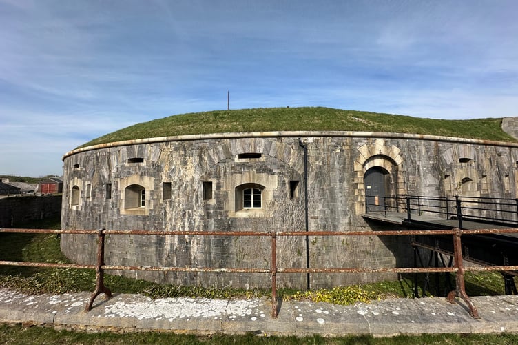 External view of the keep at Tregantle Fort (Picture: Crown Copyright)