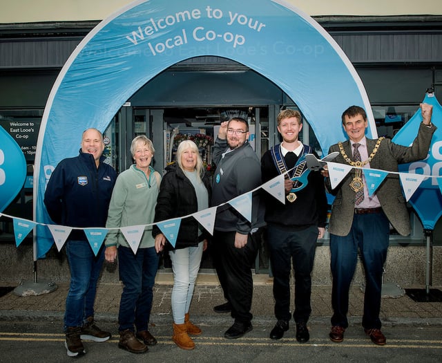 Fresh new look for Looe Co-op as store officially reopens