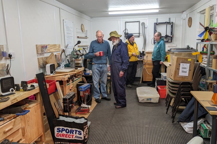 Saltash Community Shed is throwing open its doors and inviting new members to join its friendly and creative workshop 