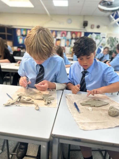 Students at Looe Community Academy have been getting stuck into the ‘United by the Sea’ project