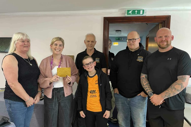 Members of the Saltash Model Club helped to raise £750 for St Luke's Hospice following their two-day event at Ashtorre Rock