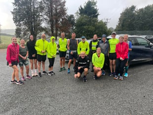 Local runners rally for teammate battling cancer in Cornish marathon