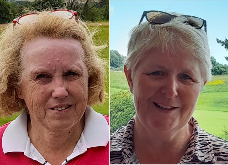 Pam Hughes and Linda Radley.