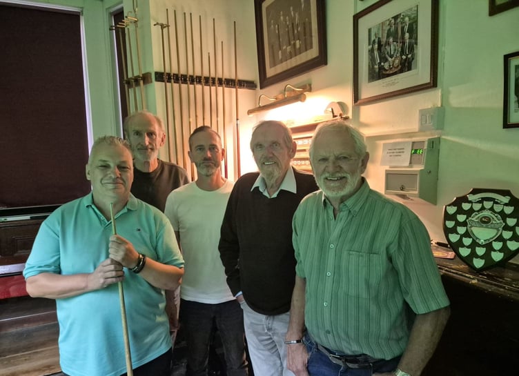 Menheniot Snooker Team.