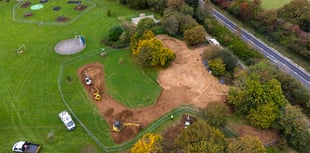 Work to create pump track is progressing well