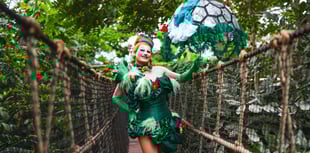 Drag artist showcases look inspired by Eden Project