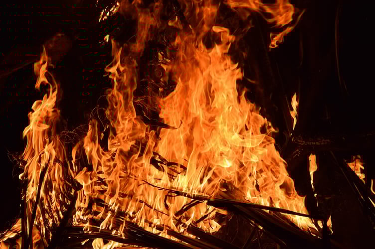 A general picture of a bonfire. (Picture: Pixabay)