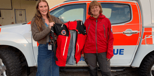 Brewery trust donates equipment to search and rescue volunteers