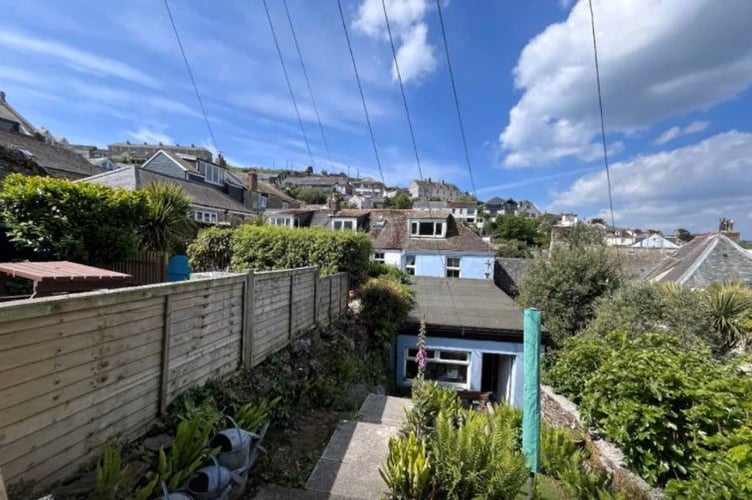 The view from the rear of Polruan Stores (Picture: Cornwall Council)