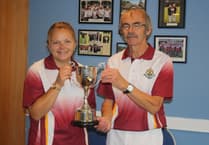 Fuller and Harrison win big at Liskeard Bowls Club Finals Weekend