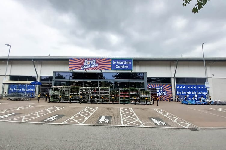 Police were called after reports that a man was seen carrying a suspected firearm at the Liskeard store