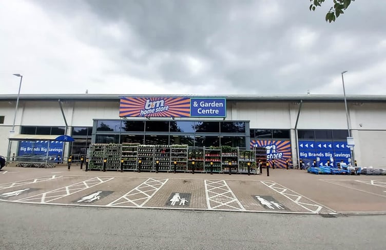 Police were called after reports that a man was seen carrying a suspected firearm at the Liskeard store