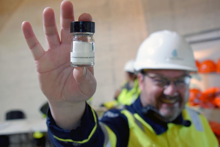 Cornish Lithium senior process manager David Moseley. (Picture: Cornish Lithium)