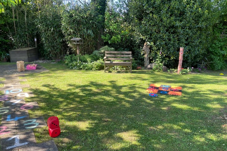 The rear section is open to the public during working hours dependent on the weather.