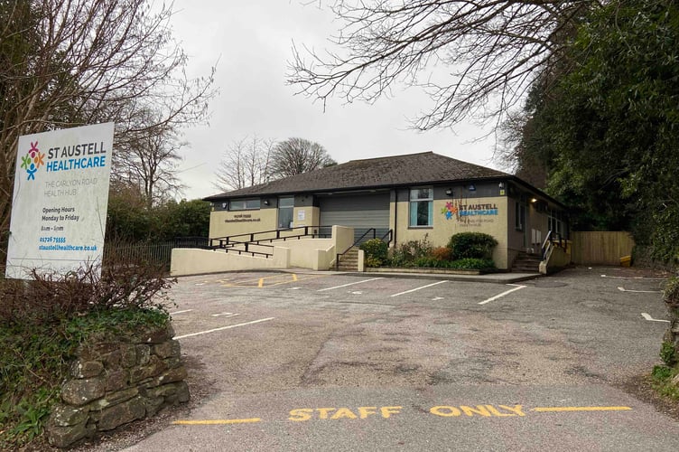 The Carlyon Road Health Hub in St Austell. (Picture: Andrew Townsend)