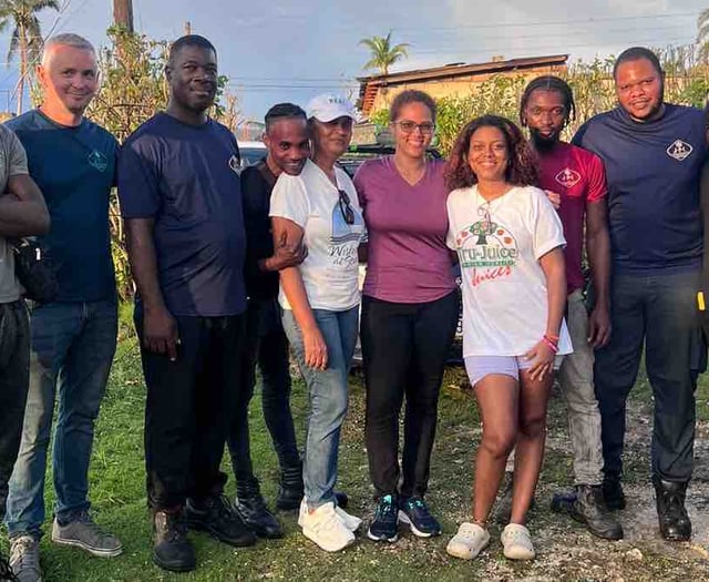 Cornish expat brings hope to Jamaica after hurricane devastation