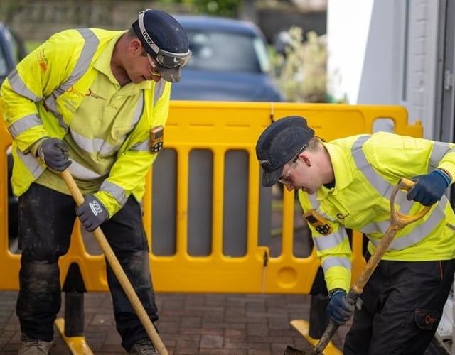 Gas upgrade work begins in Saltash