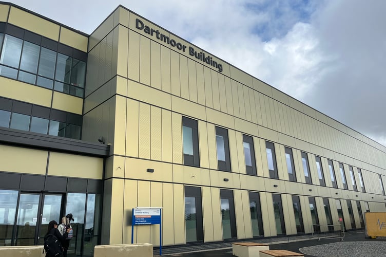 The new £52-million Dartmoor Building located at Plymouth's Derriford Hospital